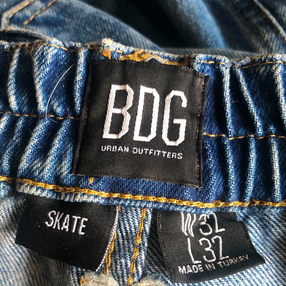 Baggy bleach dyed skate jeans - Picture 8 of 8